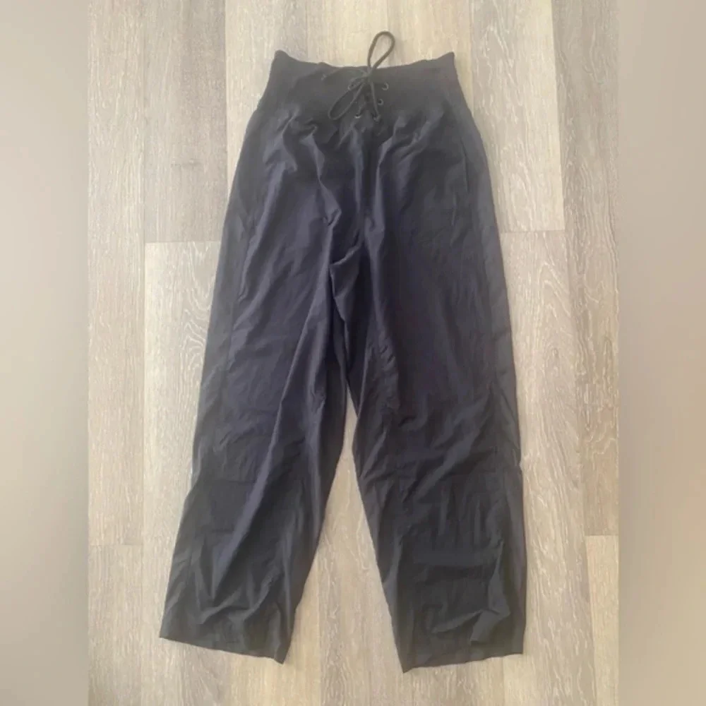 Free People‎ Baggy Cargo Lightweight Black pants medium
